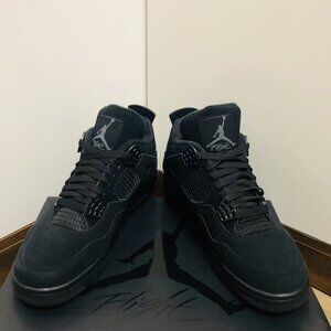 Brand New Men's Air Jordan 4 Retro "Black Cat" - Sleek, Authentic, Ready to Ship